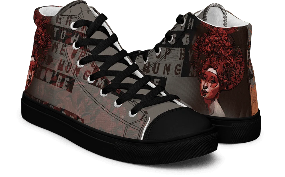 Création sneaker The red